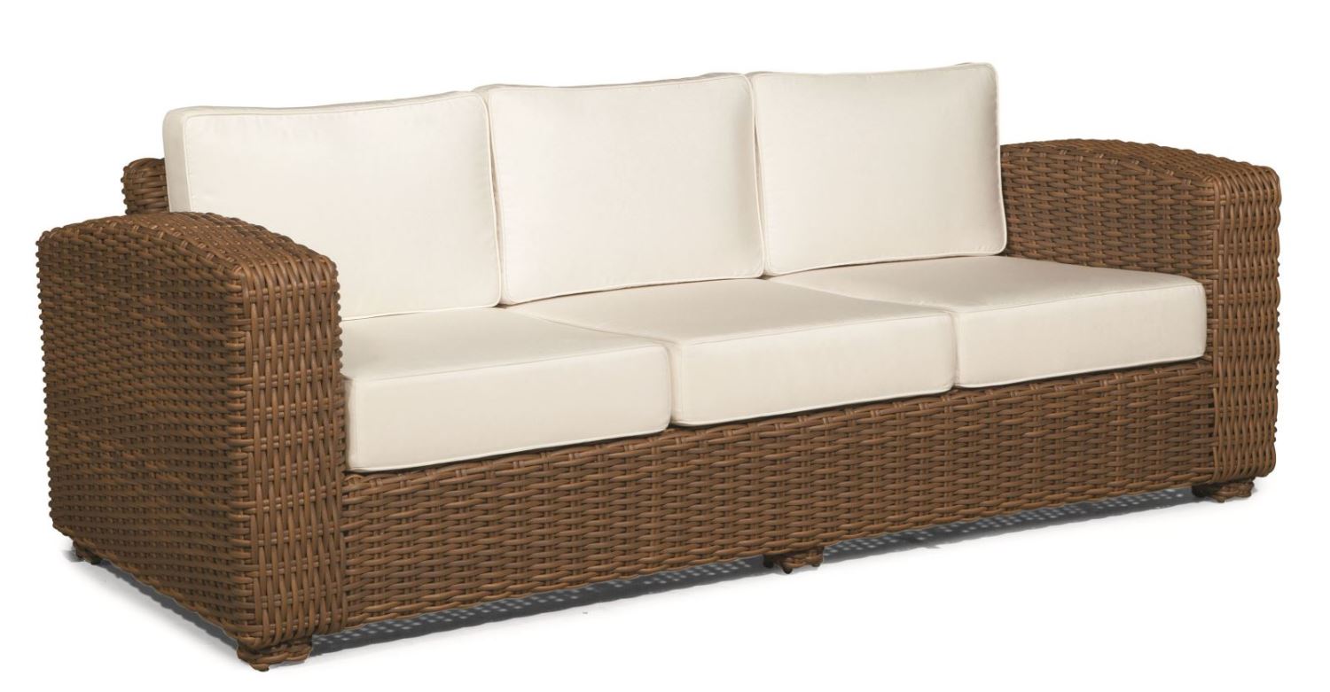 rattan sofa bed and recliner chair set