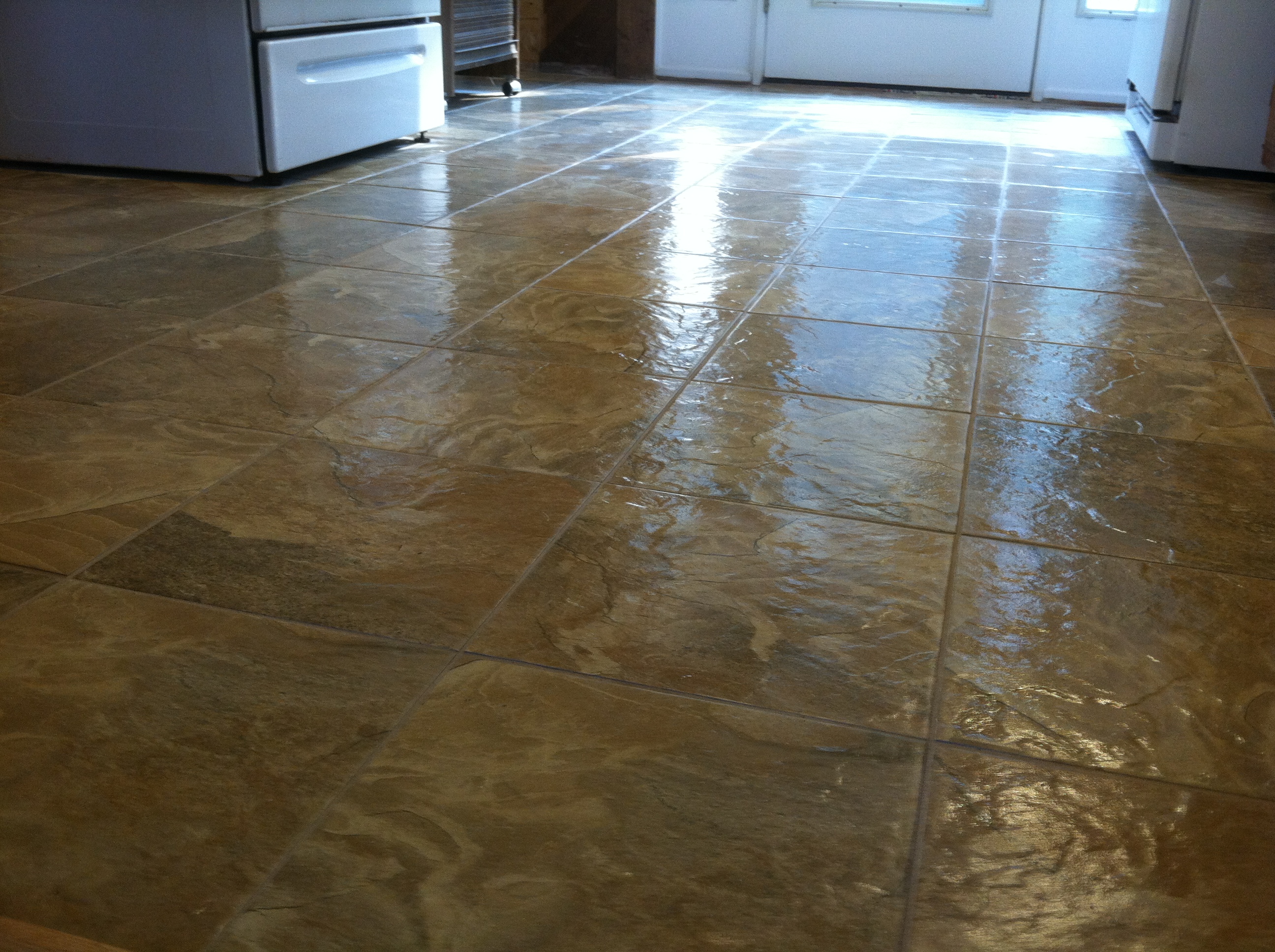 linoleum kitchen floors design