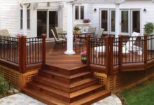 20 beautiful wooden deck ideas for your home QZGYGAF