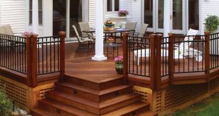 20 beautiful wooden deck ideas for your home QZGYGAF