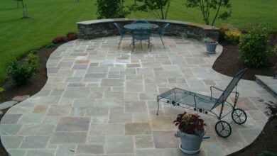 26 awesome stone patio designs for your home YQFKKIV