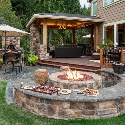 30 patio design ideas for your backyard OWPFPIP
