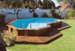 above ground pools 10 awesome above ground pool deck designs KDKSQYH