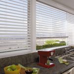 aluminum blinds aluminium venetian blinds: enhance your kitchen space with these modern,  slimline aluminium venetians. MQNVQVM
