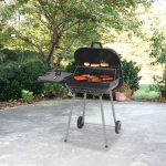 backyard grill deluxe square charcoal grill VOHBKZC
