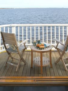 balcony furniture small elegant balcony photo in boston with a roof extension PASBDHV
