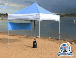 beach canopy 8 x 8 undercover canopy uc-3 sport-packer commercial anodized aluminum ez  pop TYRBPOZ