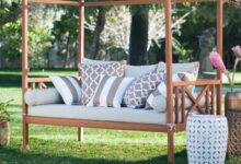 belham living brighton outdoor daybed and ottoman - natural - outdoor  daybeds at hayneedle VLHTURU