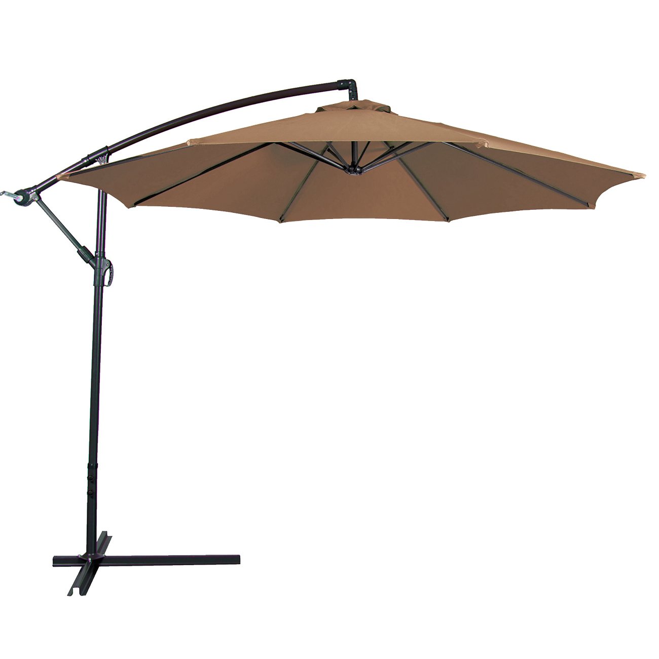 belleze 10u0027 cantilever umbrella u0026 reviews | wayfair NYRXOZG
