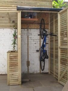 bike storage shed diy dried up stream beds 8. outdoor bike storagebicycle ... CQKNOBF
