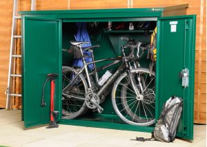bike storage shed metal bike shed, storage for storing 3 bikes ... JCWHBHD
