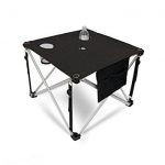 camping table world outdoor products ultra lightweight premium folding aluminum camping  table with cup holders, mesh GXFJAMG