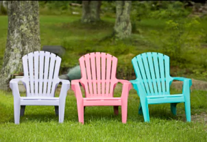 colorful plastic lawn chairs ARUGFJJ