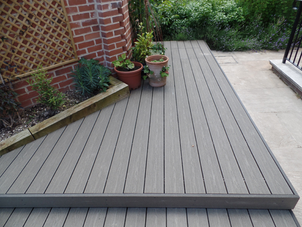composite decking the deck can spread over an entire space. owners should keep a measurement  of IYIPUGA