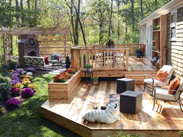 deck ideas 32 wonderful deck designs to make your home extremely awesome RTQTRSP
