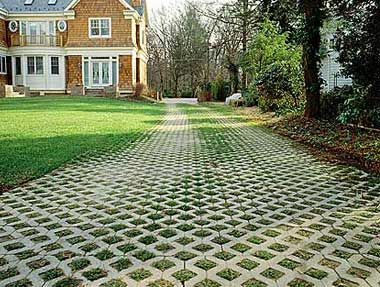 driveway pavers grasspavers for driveways u0026 patios allow a drive or parking pad to double  as ZVFLNWF