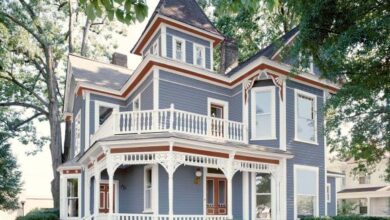 exterior paint colors exterior outdoor spaces paints color. red, white and blue victorian-style  home YPQDEUS