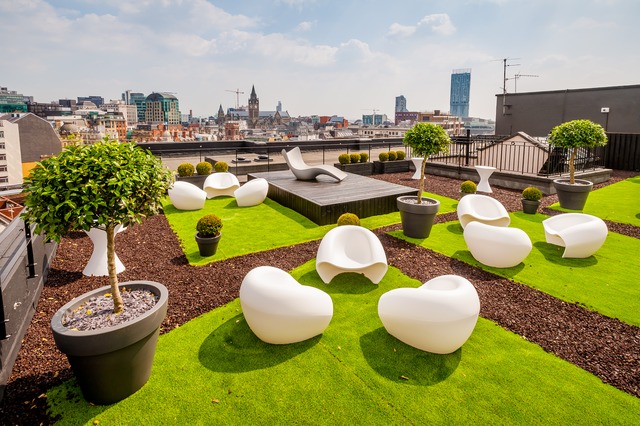 for just 108, you can book the roof garden at the blackfriars house roof  garden OFNMGUL