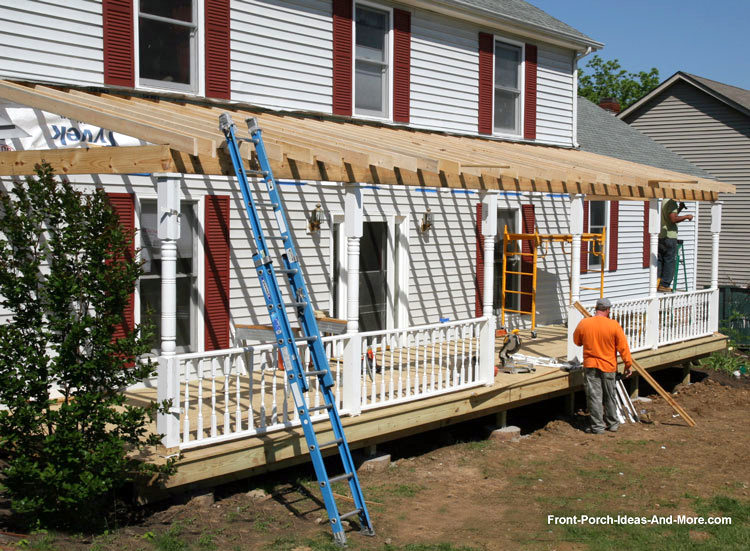 front porch ideas get porch construction tips CDMCWKS