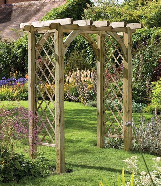 GARDEN ARCHES ADD A TOUCH OF ELEGANCE AND STYLE TO YOUR OUTDOOOR SPACE