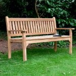 garden benches westminster flat arm teak bench 150cm flat arm teak bench 150cm JGLBZPD