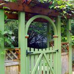 garden gates 3 green hyacinth gate GCBQSXQ