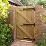 garden gates i need to replace a gate and want something smarter than a treated softwood  one so DILNPNK