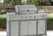 gas grills kenmore 4 burner lp gas grill with storage - sears ROTQYQZ