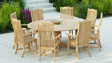 get classy and enormous look with garden furniture sets LDVPZSP
