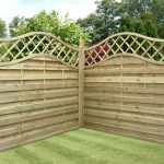 image of: garden fence panels corner DSACKWH