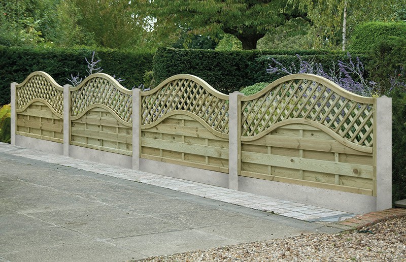 image of: garden fence panels shapes ANGIFLS