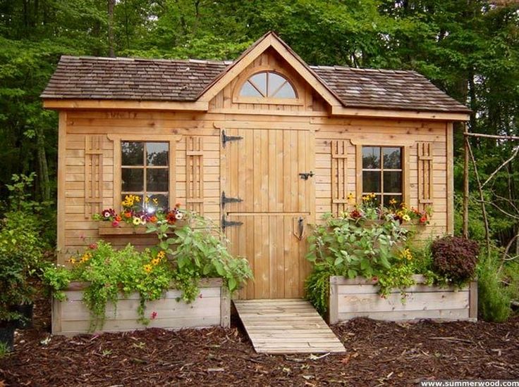 in the garden: 25 charming garden sheds » talk of the house HLDMXPO