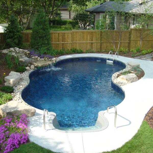inground pools eberhart project by leisure select DCGZVBL