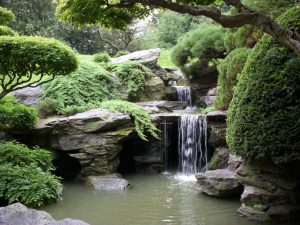 japanese garden 2009 june 19 stream and pond r bbg KSHDTJT