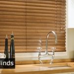 kitchen blinds ... wood and the natural world to your kitchen as well as excellent  sunlight and privacy LZDTZWJ