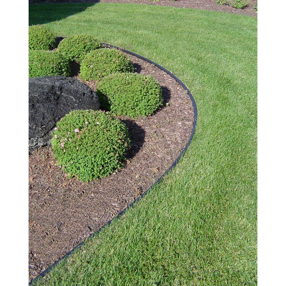 landscape edging valley view industries royal diamond 60 ft. plastic lawn edging-rd-60 - the  home depot NYAAYYT