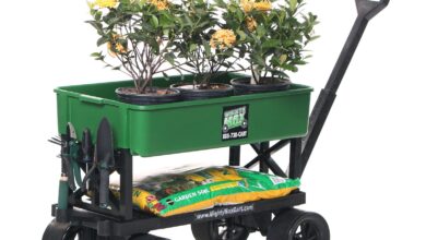mighty max double decker garden cart - walmart.com JMNFYXB