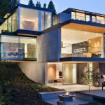 modern house modern architecture embracing nature: russet residence by slyce design EPRXLUW