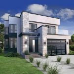 modern house plan 80826pm has a second floor master suite with a wraparound  deck. 3 GWOPUEQ