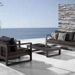 modern outdoor furniture amber collection LXCXLXJ