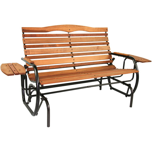 outdoor benches jack post country garden glider bench QMBVOQA