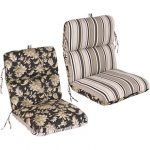 outdoor chair cushions replacement patio chair cushion - fallenton coal/armona jet ENWZUBN