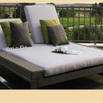 outdoor daybed 2014 hot sale luxury modern outdoor double rattan sunny lounger daybed WTTEBPG