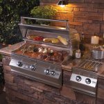 outdoor grill firemagic aurora a660 with double side burner OBUPNHG