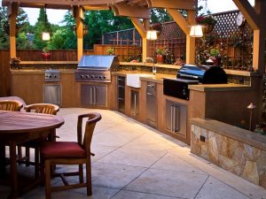 outdoor kitchen design ideas u0026 pictures | hgtv YLJRLED