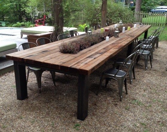 outdoor table hardscapes dou0027s and donu0027ts : what makes your food taste better in your  outdoor WPOKXPI