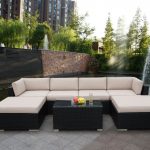 patio couch set outdoor wicker patio furniture plays a prominent role in  decorating the place. IDYFLUZ