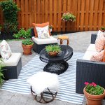 patio decorating ideas: a modern chic patio refresh OVSFOOG