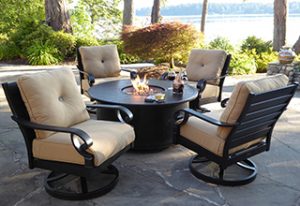 patio furniture sets fire pits u0026 chat sets BOIJUPX