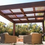 pergola kits handcrafted from redwood IVJYGXI